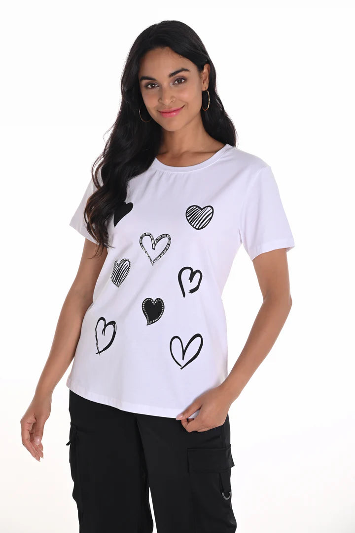 White Detail Tee