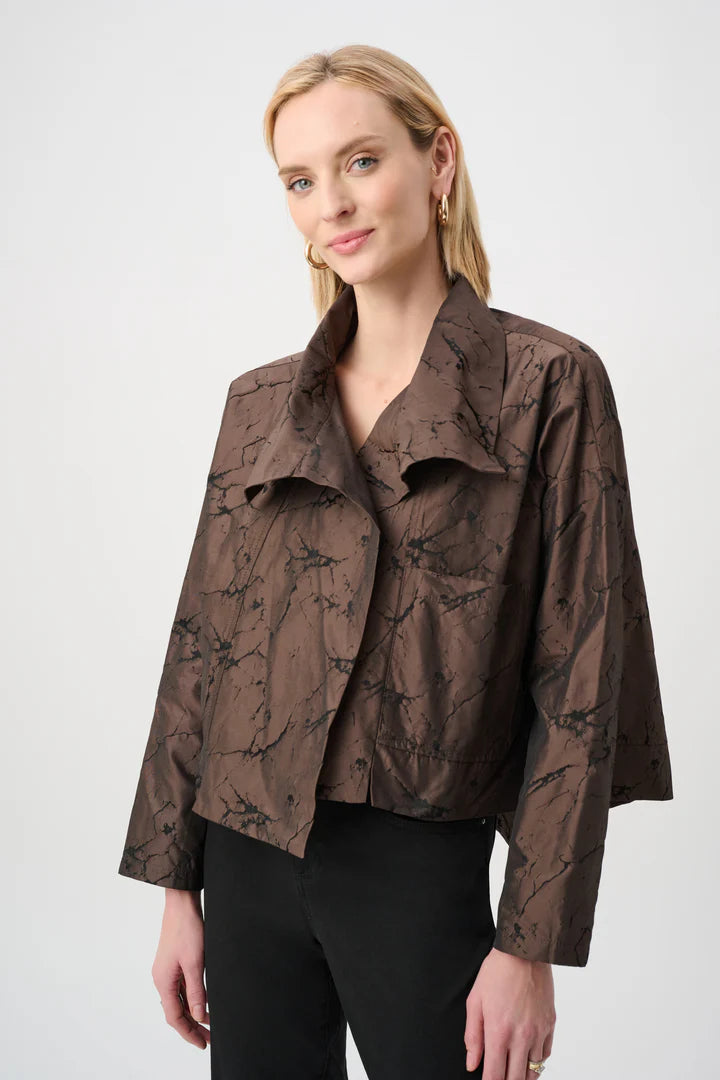 Memory Aysm Jacket | Brown Black