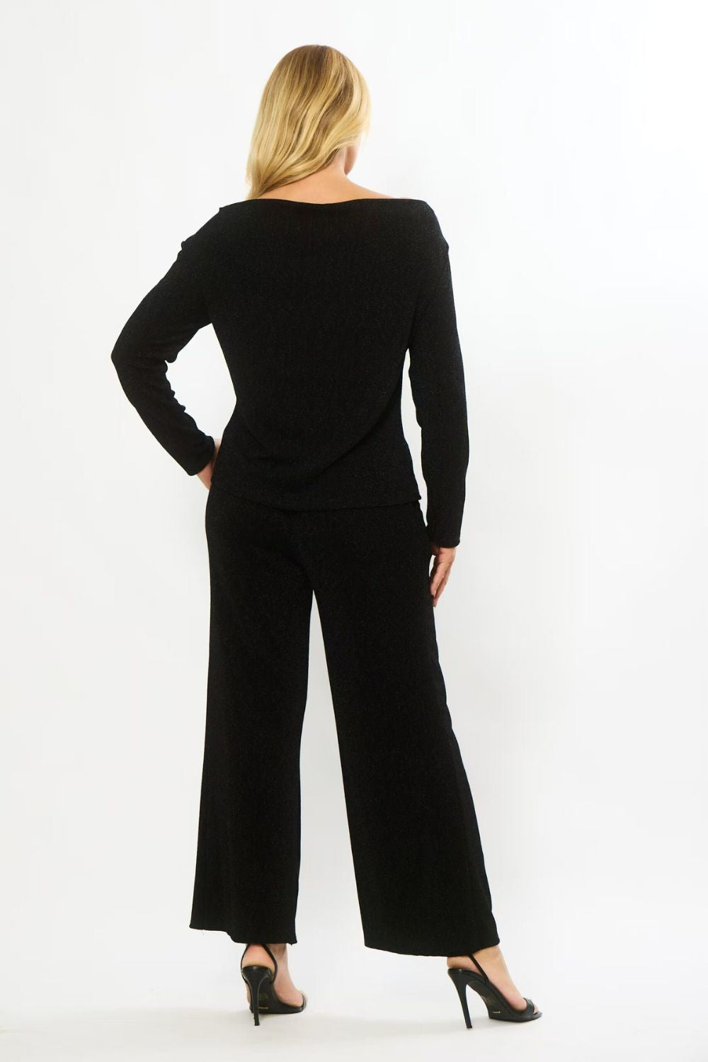 Evening Luxe Pants | Black