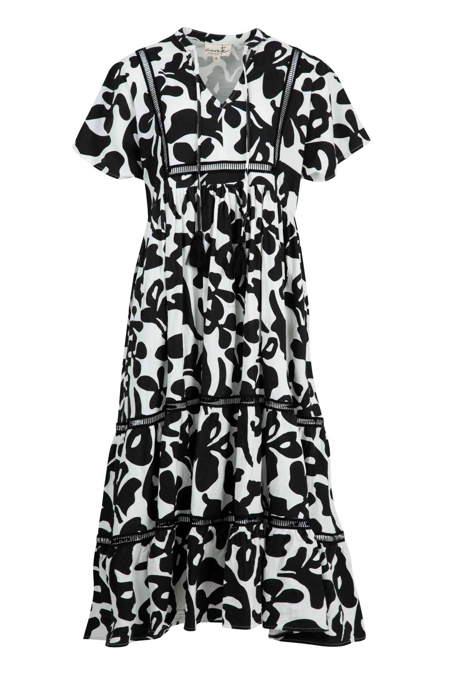To The Max Dress | Black/White