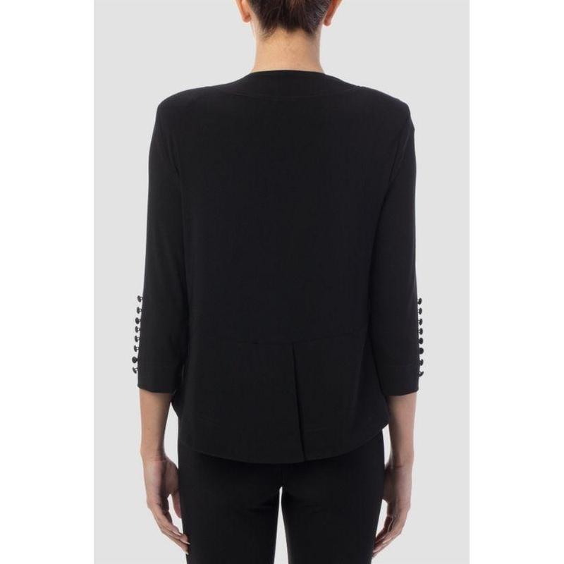 Cropped Black Jacket-Joseph Ribkoff-Shop 12 Bendigo