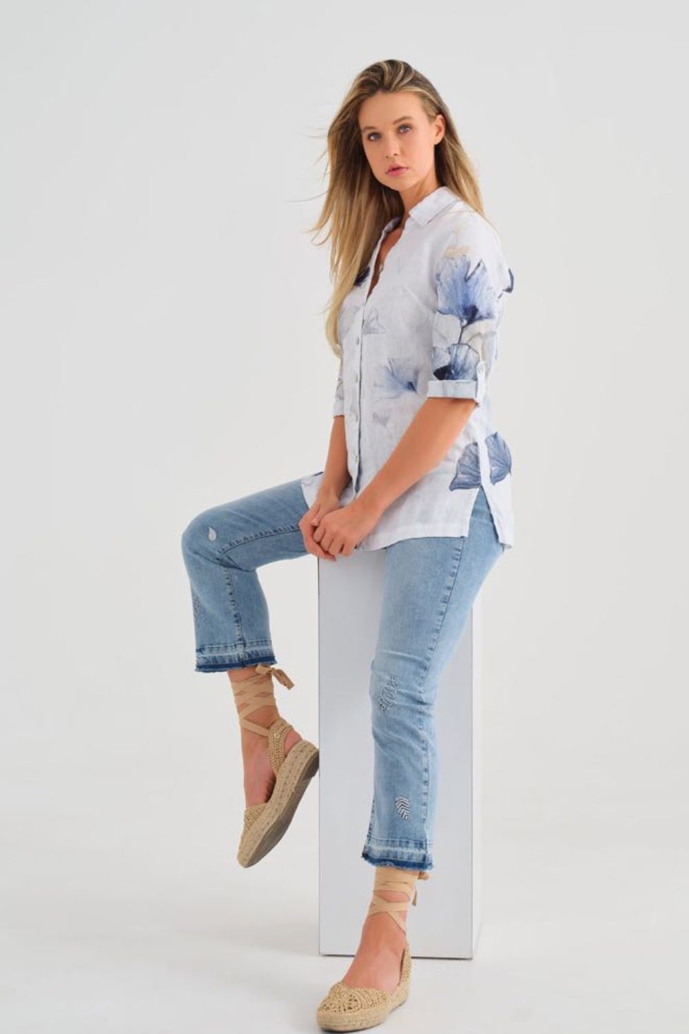 Indigo Melody Shirt | 25790