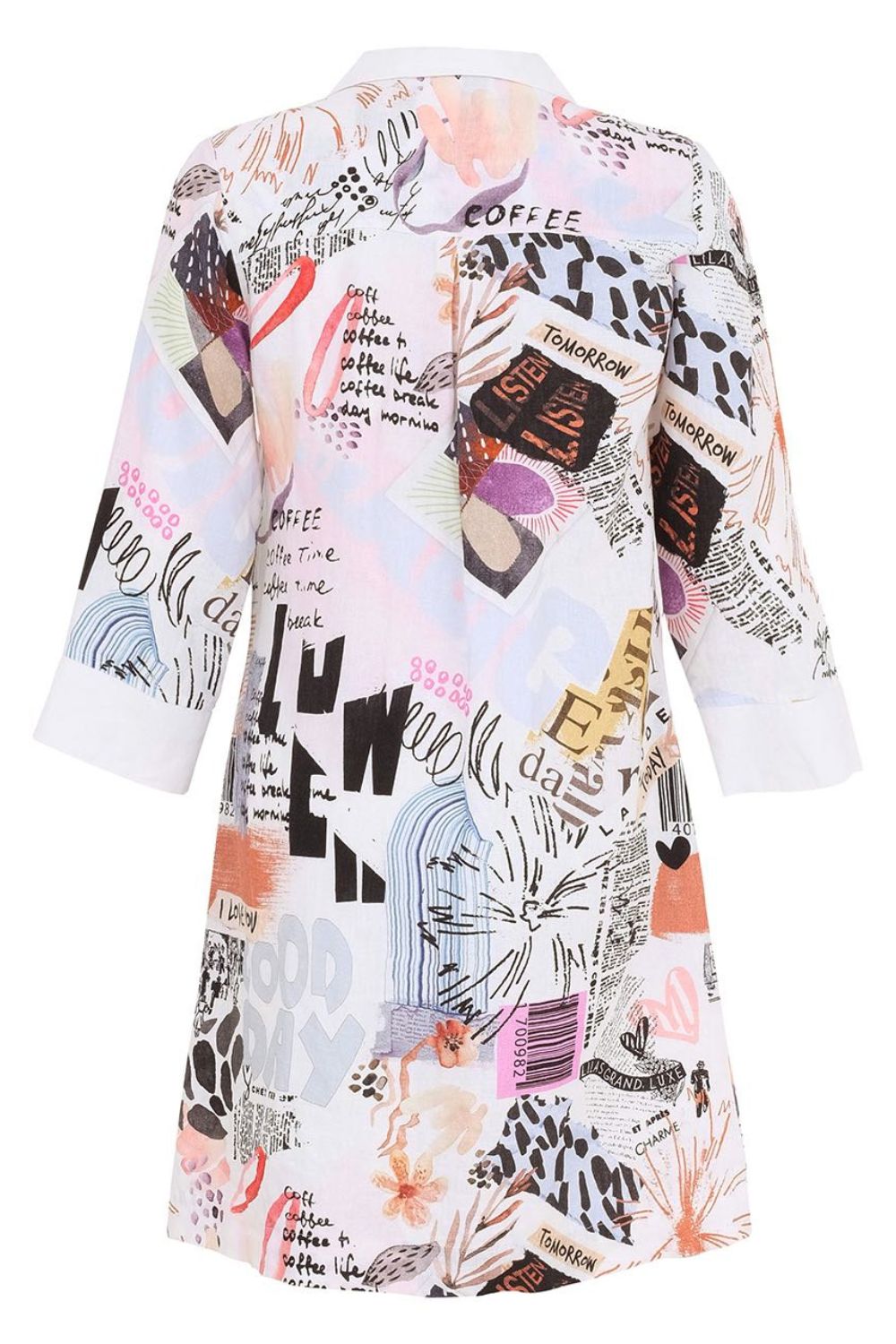 Coffee Time Shirt Dress | 25655