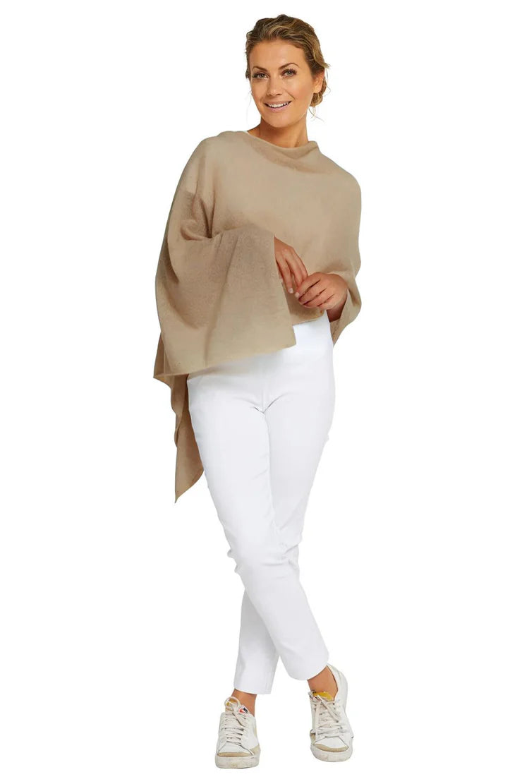 Cashmere Topper | Latte