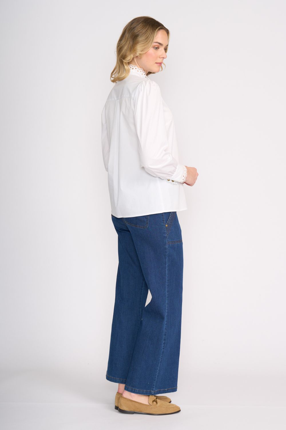 Cagney & Lacey Shirt | White