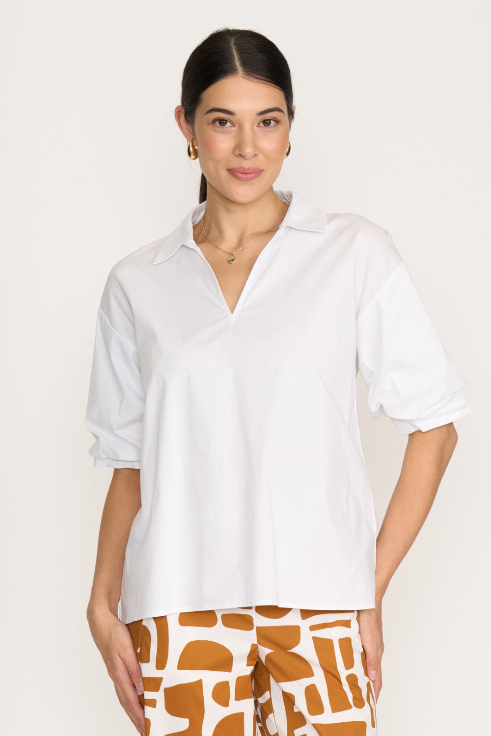 Good Impression Top | White