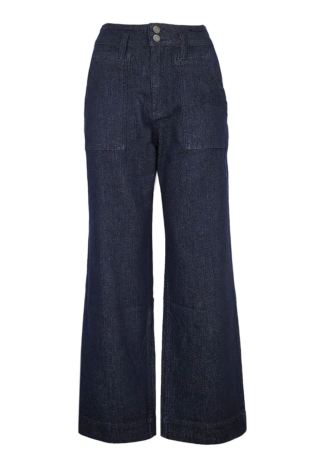 Hudson Wide Leg Jean | Dark Denim