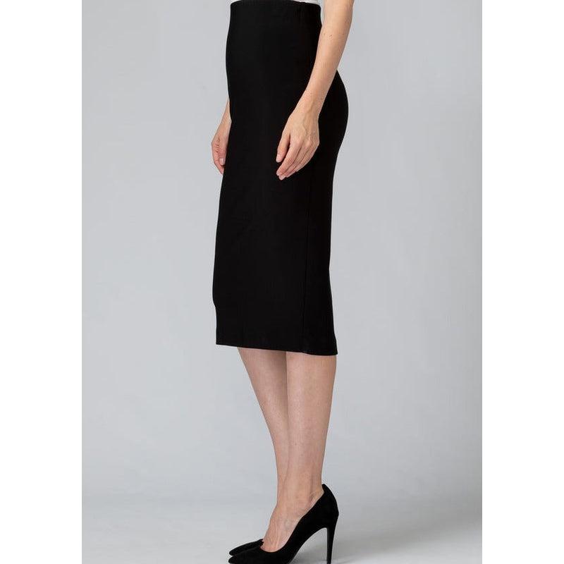 High Waist Pencil Skirt | Black-Joseph Ribkoff-Shop 12 Bendigo
