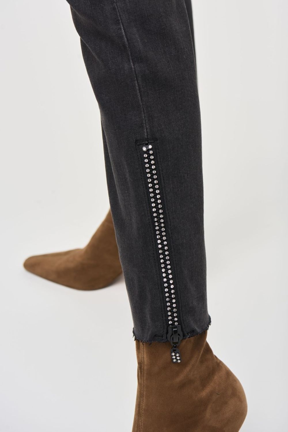 Joseph Ribkoff Rhinestone Jeans | Grey_Shop 12