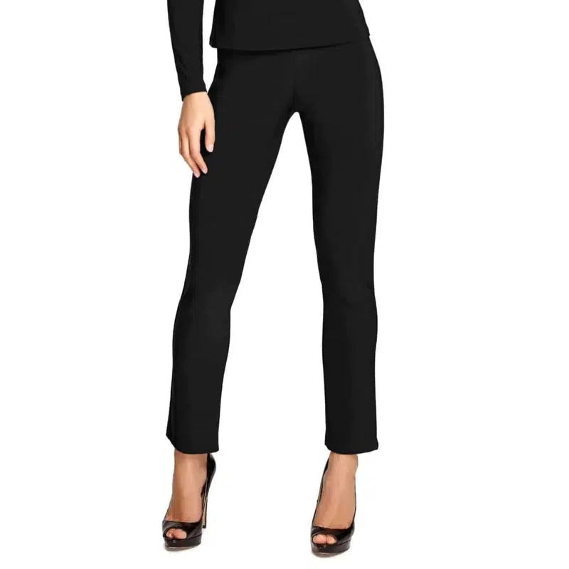 Frank Lyman Knit Pant | Black-Frank Lyman-Shop 12 Bendigo