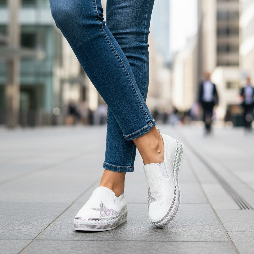Star Sneaker | White
