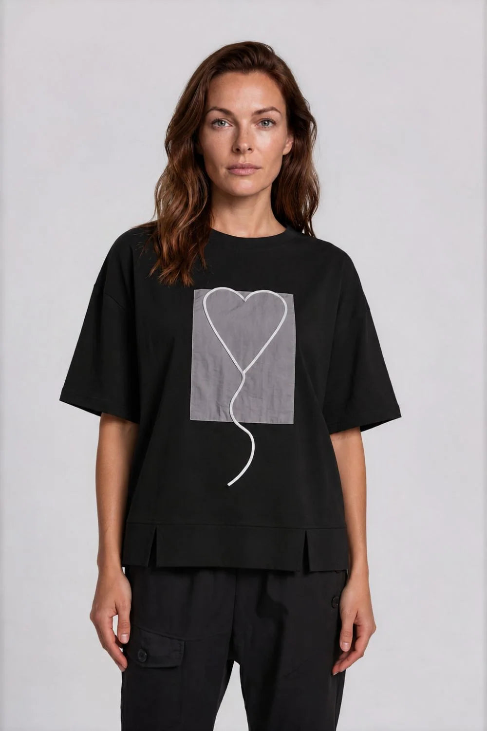 LYL L/S Decorative Tee | Black