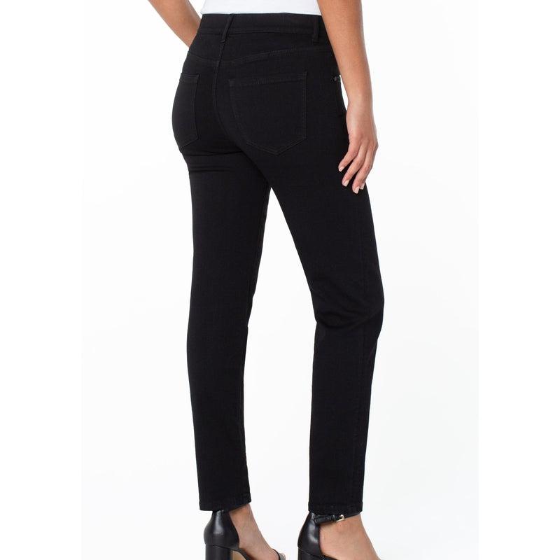 Gia Glider Slim Fit | Over Dye Black-Liverpool Jeans-Shop 12 Bendigo