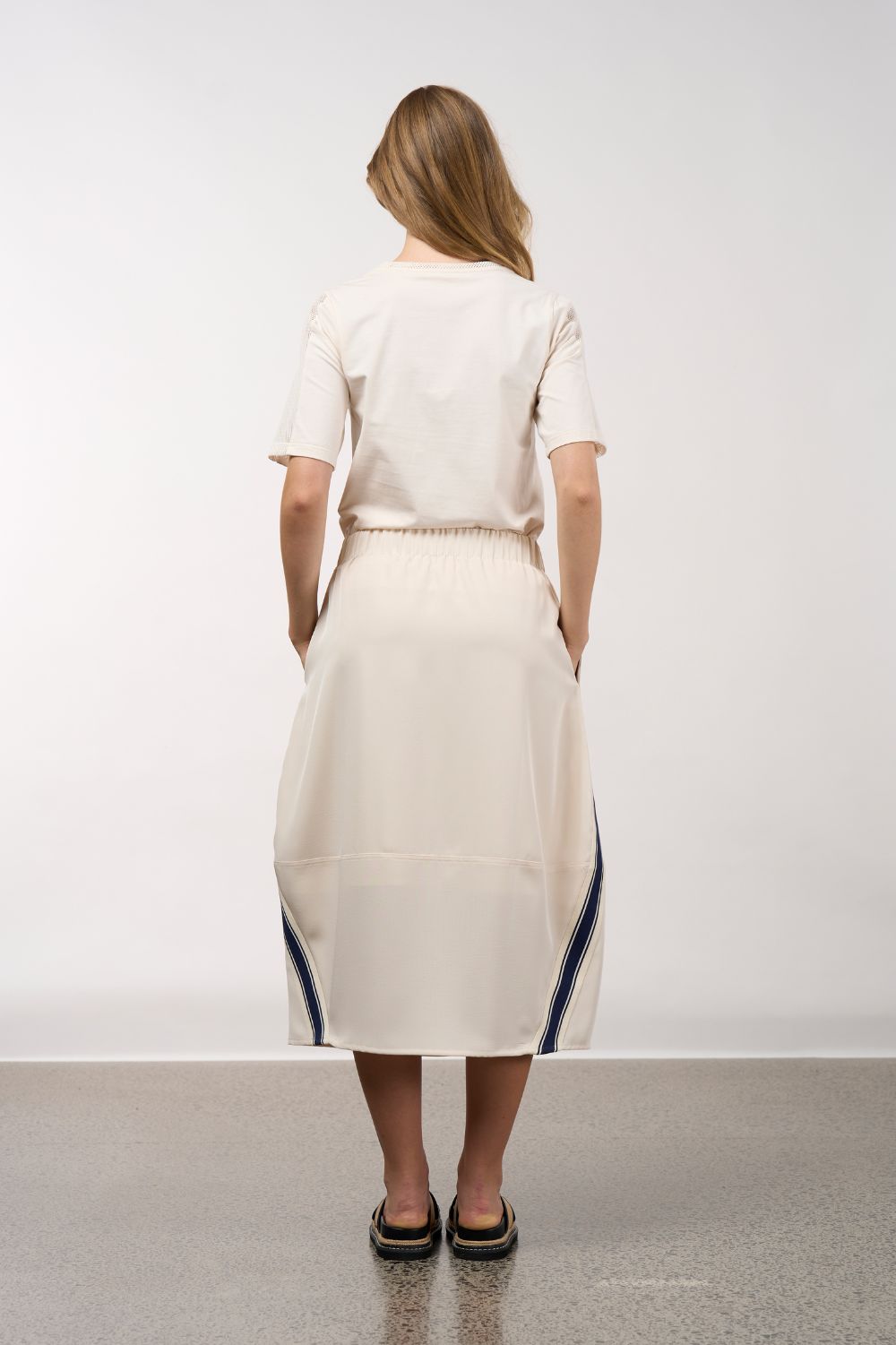 Linear Skirt | Vanilla