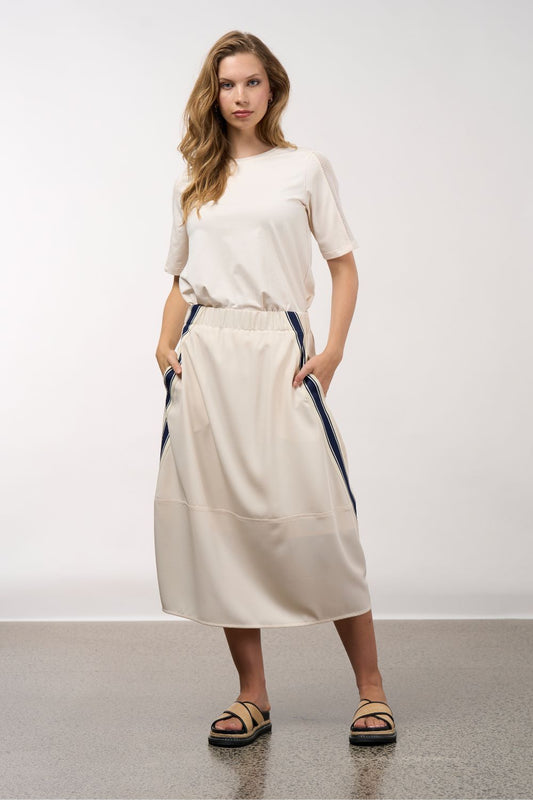 Linear Skirt | Vanilla