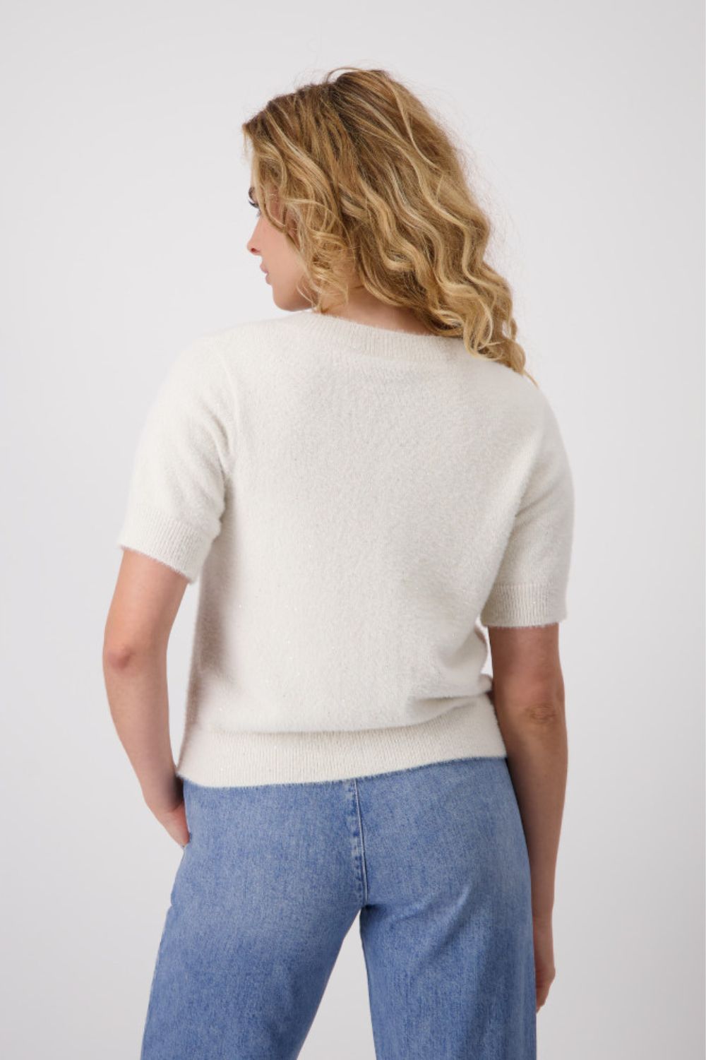 Plush Cardigan | Cream