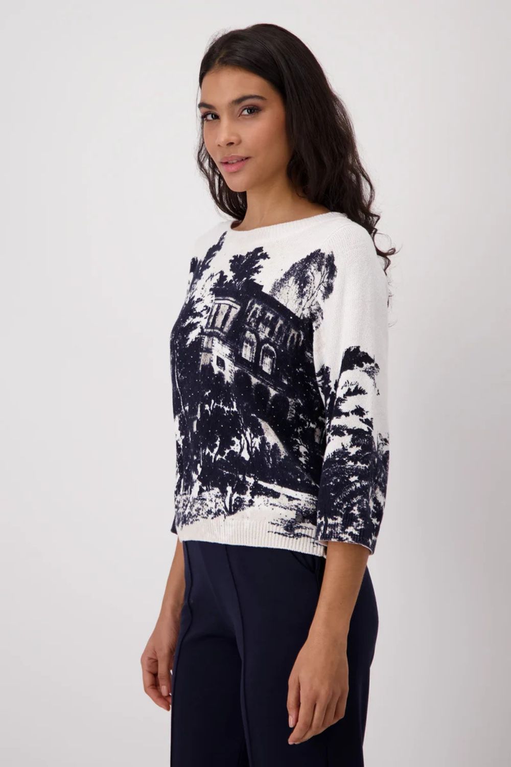 Printed Knit Jumper | Pattern