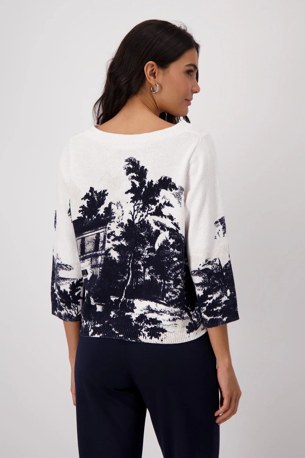 Printed Knit Jumper | Pattern