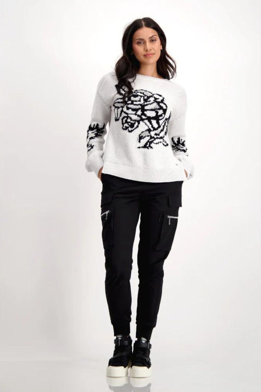 Monari Round Neck Pullover | Cloudy Grey_Shop 12