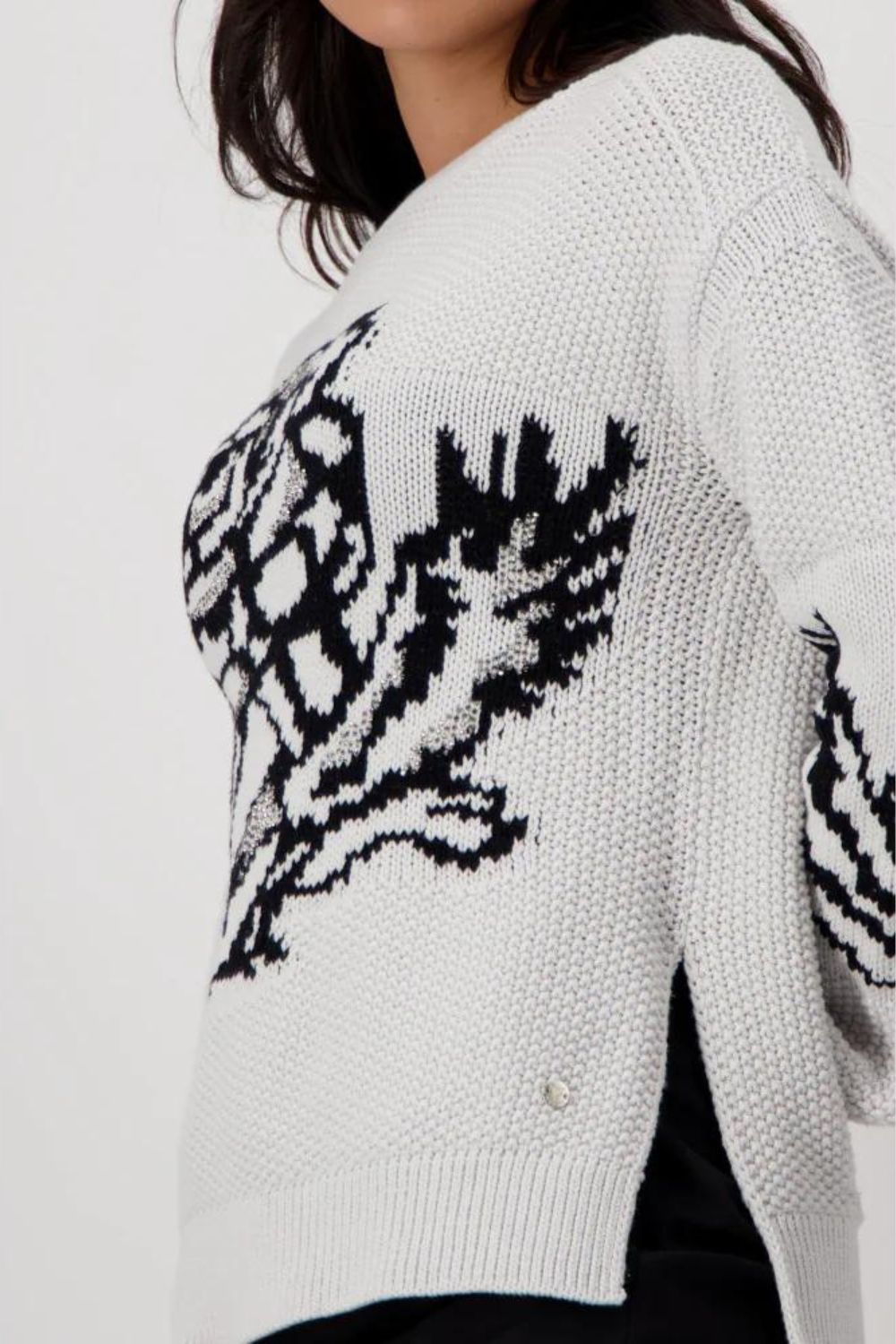 Monari Round Neck Pullover | Cloudy Grey_Shop 12