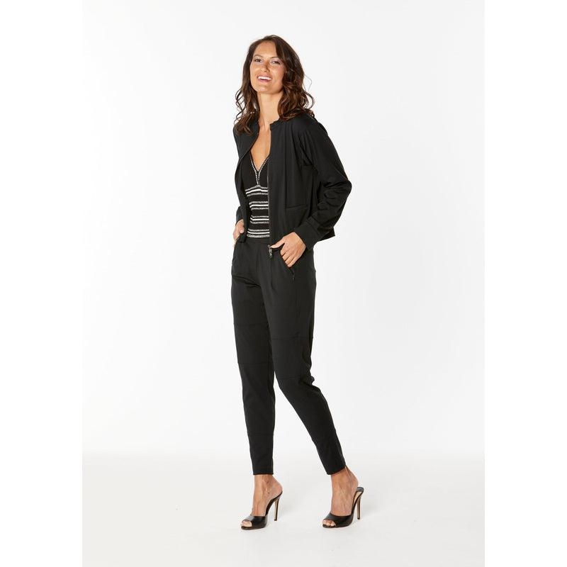 Chic Lifestyle Jogger | Black-New London Jeans-Shop 12 Bendigo