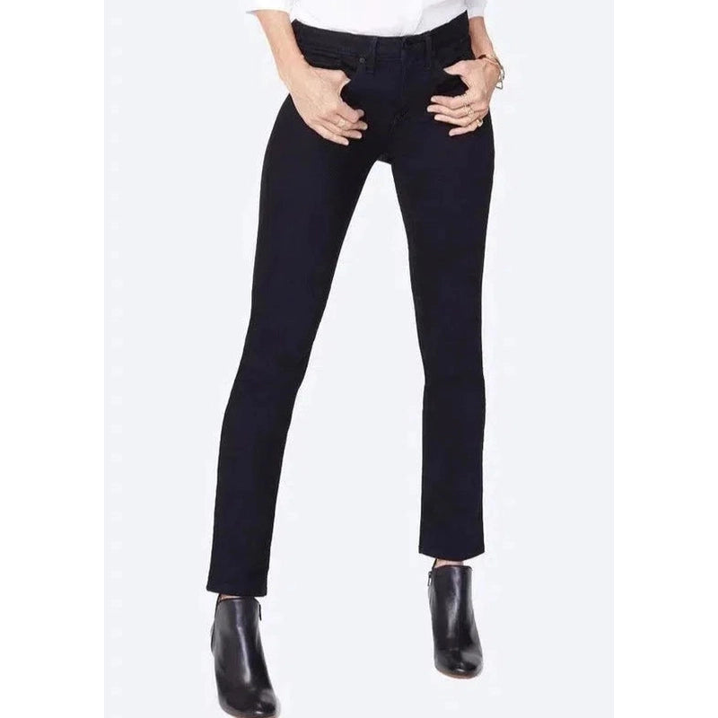 Sheri Slim Jean - Black-NYDJ-Shop 12 Bendigo