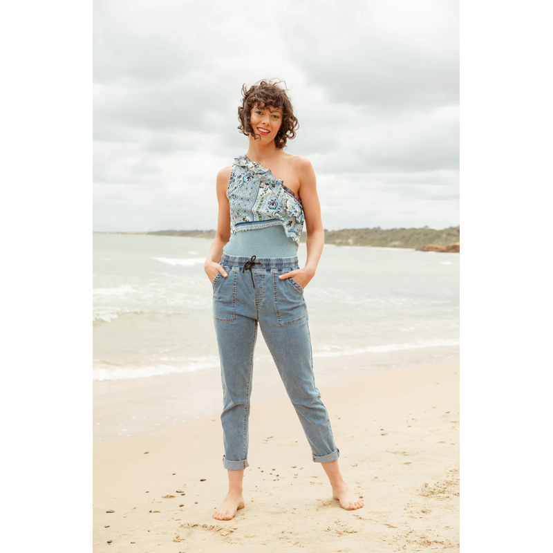 Hope Roll Cuff Jogger | LW-New London Jeans-Shop 12 Bendigo