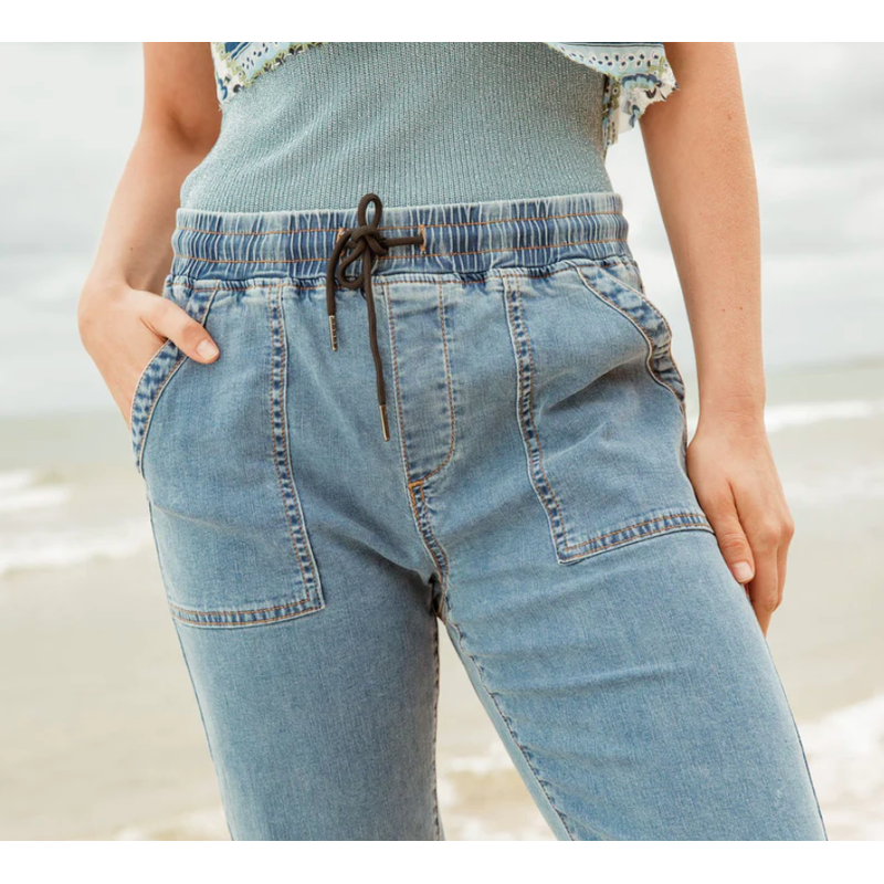Hope Roll Cuff Jogger | LW-New London Jeans-Shop 12 Bendigo