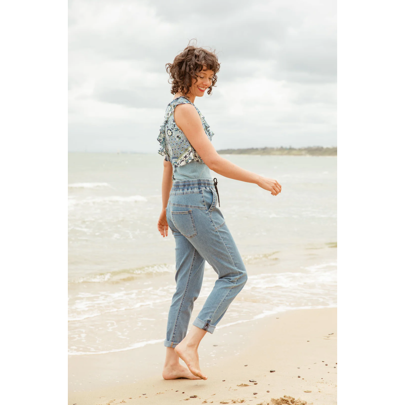 Hope Roll Cuff Jogger | LW-New London Jeans-Shop 12 Bendigo