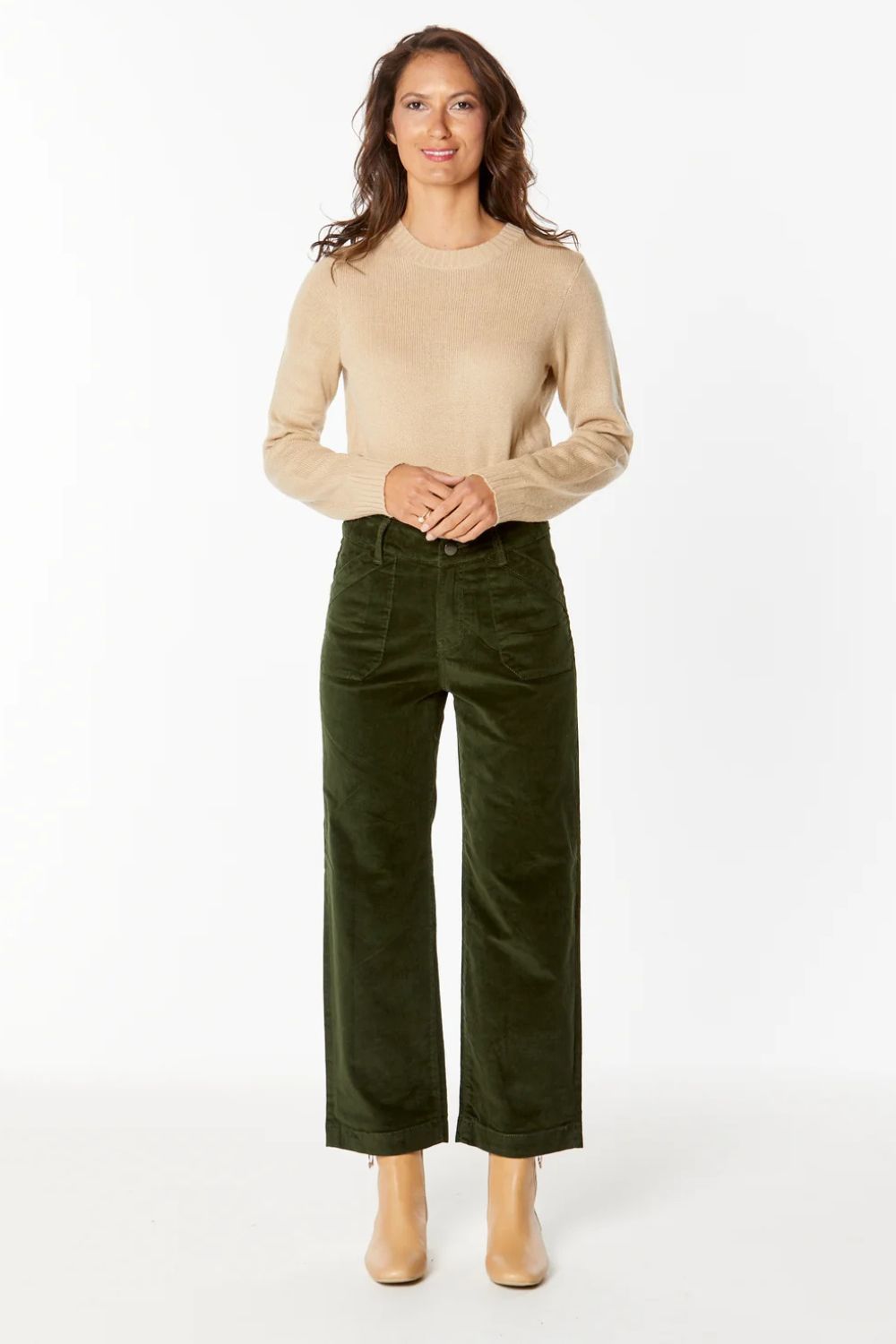Penrith Cord | Olive