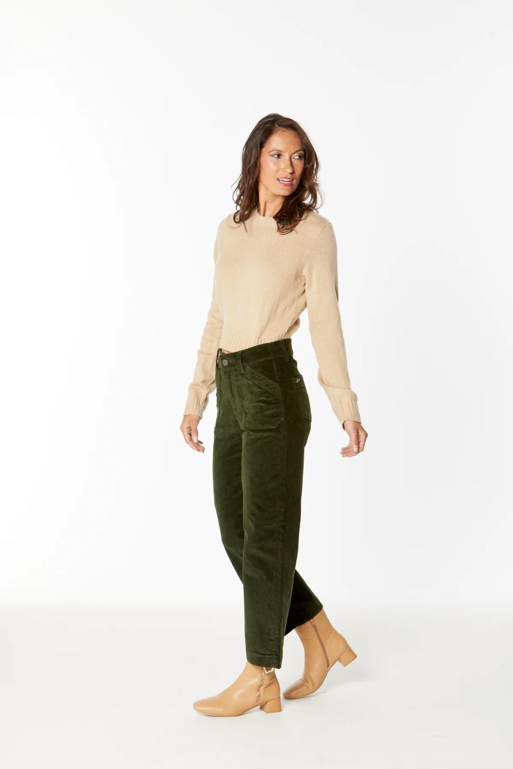 Penrith Cord | Olive