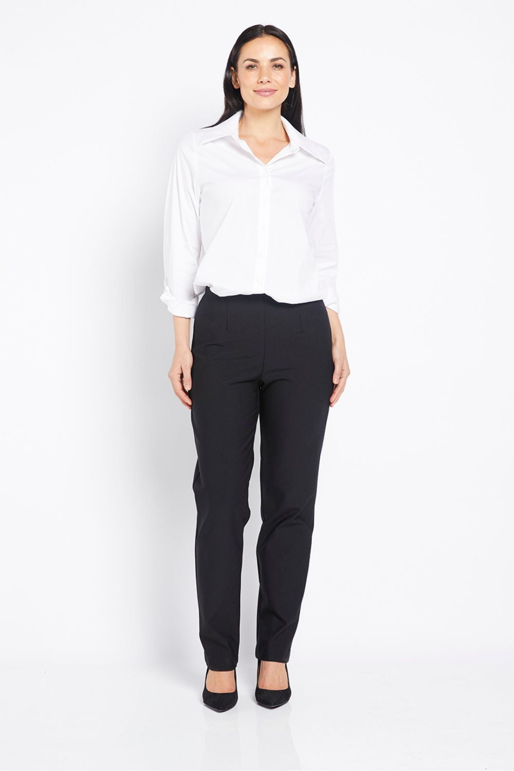 Philosophy Australia Wall Full Length Straight Pants | Black_Shop 12