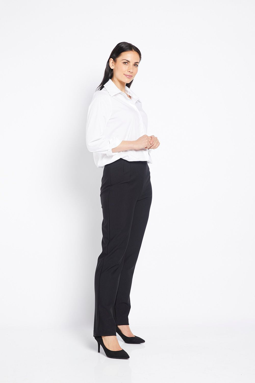 Philosophy Australia Wall Full Length Straight Pants | Black_Shop 12