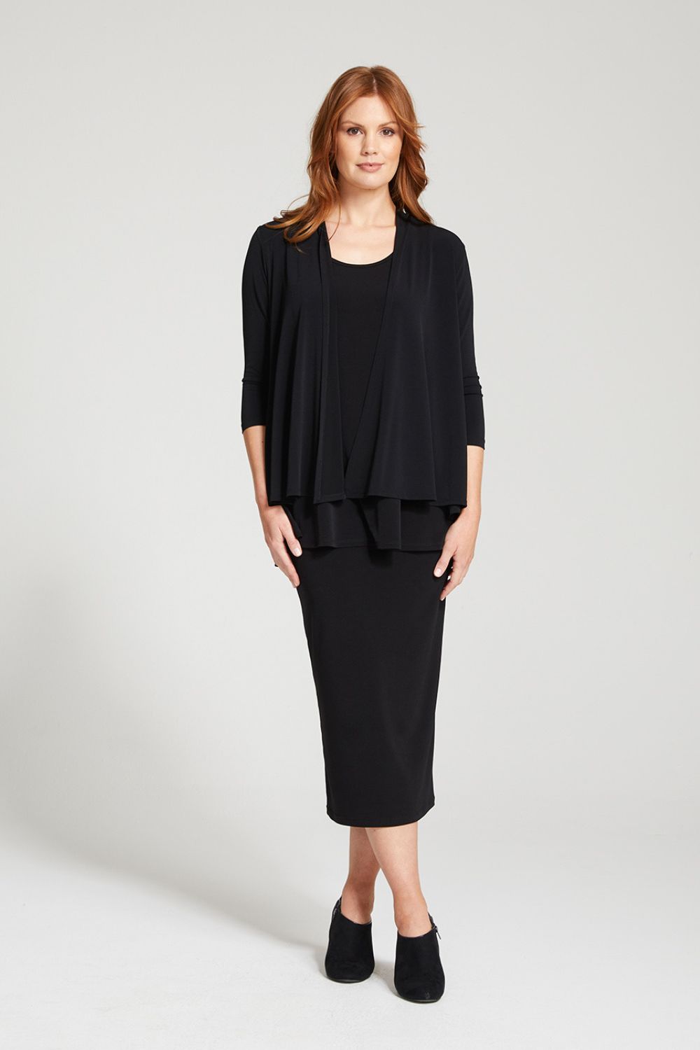 Philosophy Australia Tina Midi Tube Skirt | Black_Shop 12