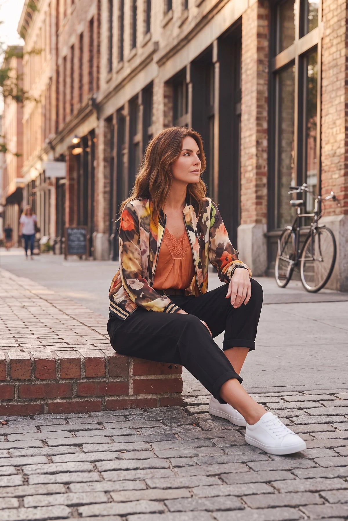 Amici Silk Pansy Jacket