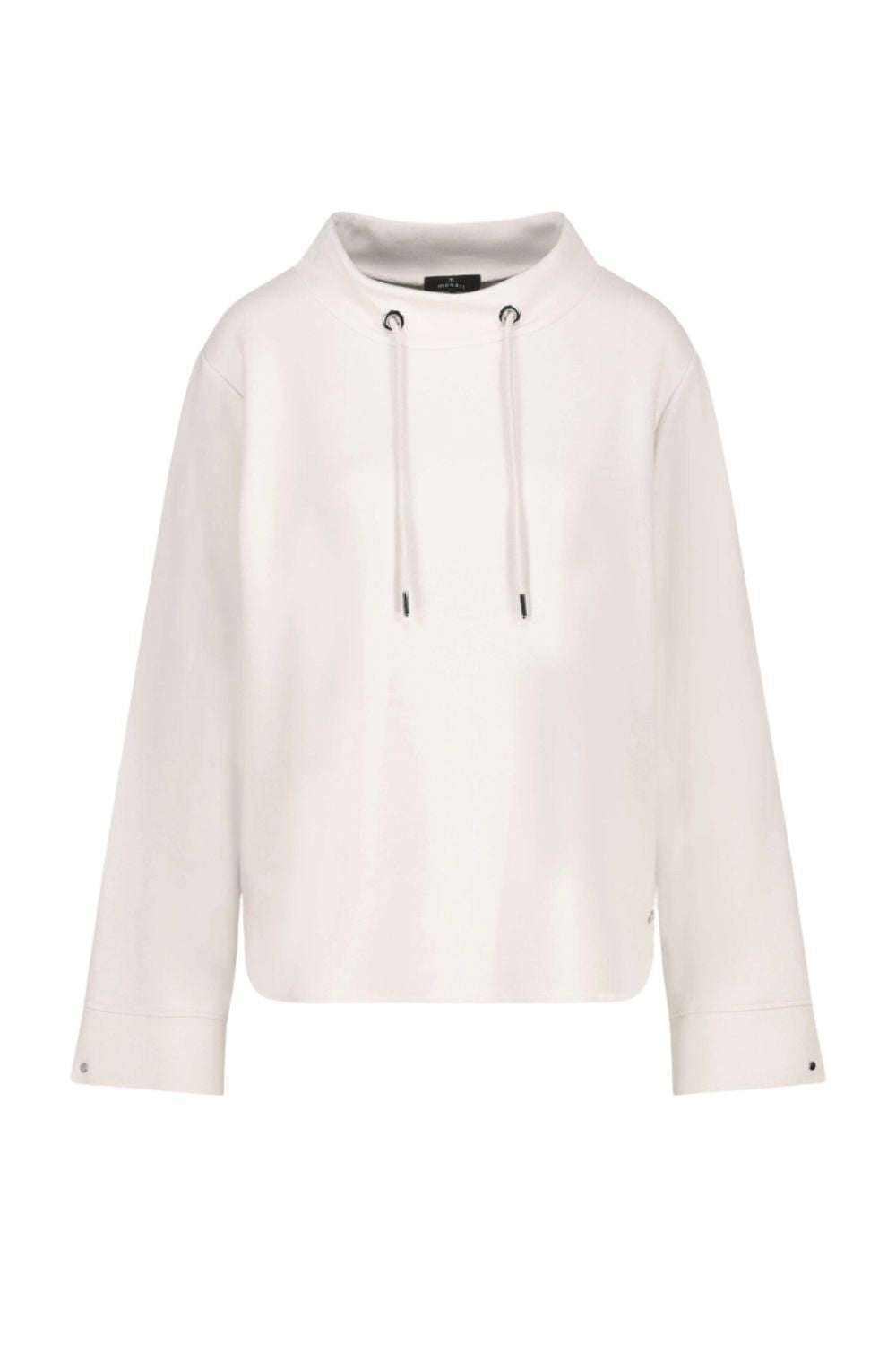 Stand Up Collar Sweatshirt | Oat Milk