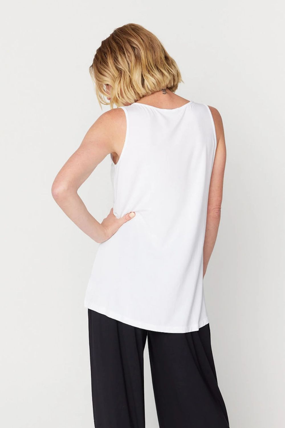 Grace Swing Tank | White