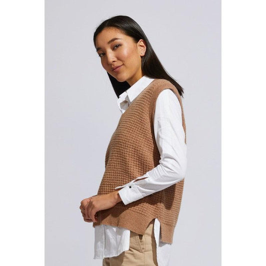 LD & Co Textured Vest | Cafe_Shop 12