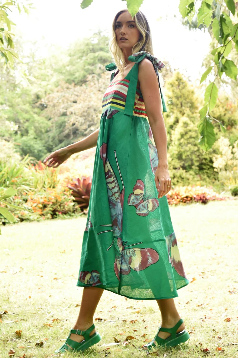 Strong Ties Dress | Green