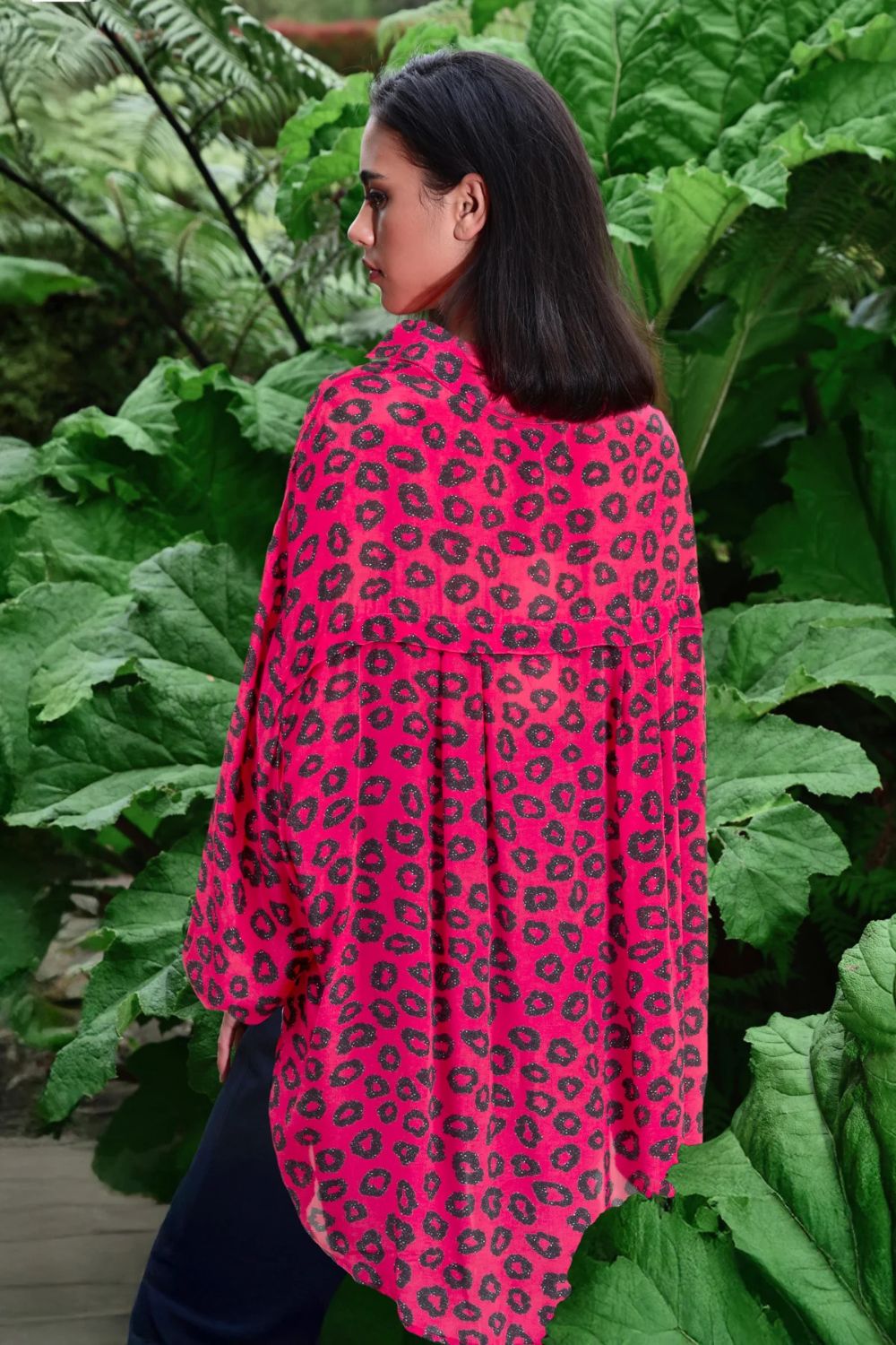 Anything But Ordinary Shirt | Pink Leopard