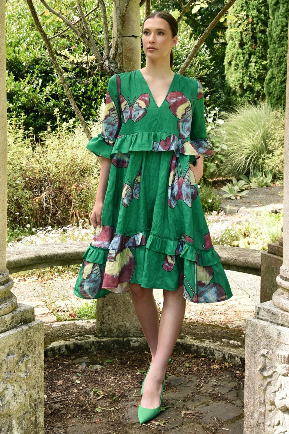 Head To Toe Dress | Green