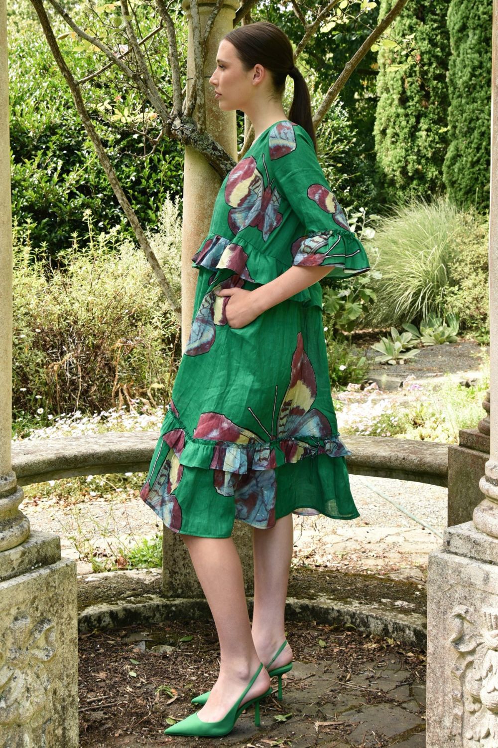 Head To Toe Dress | Green