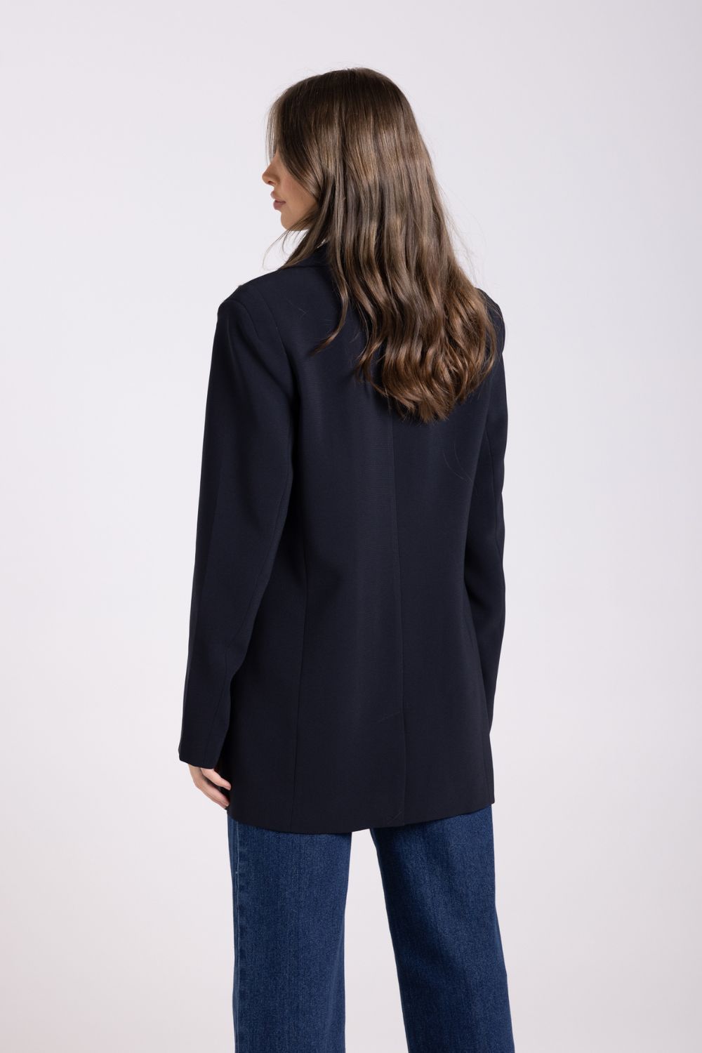 Longline Blazer | Black
