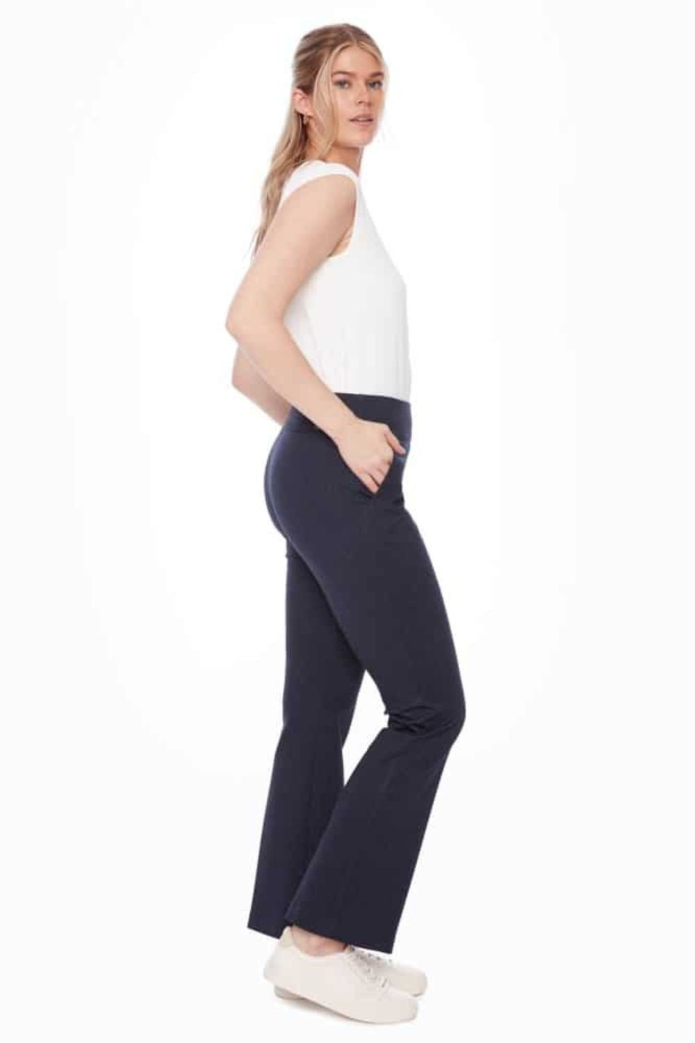 Hove Ponte Bootcut Pant | Hove Blue