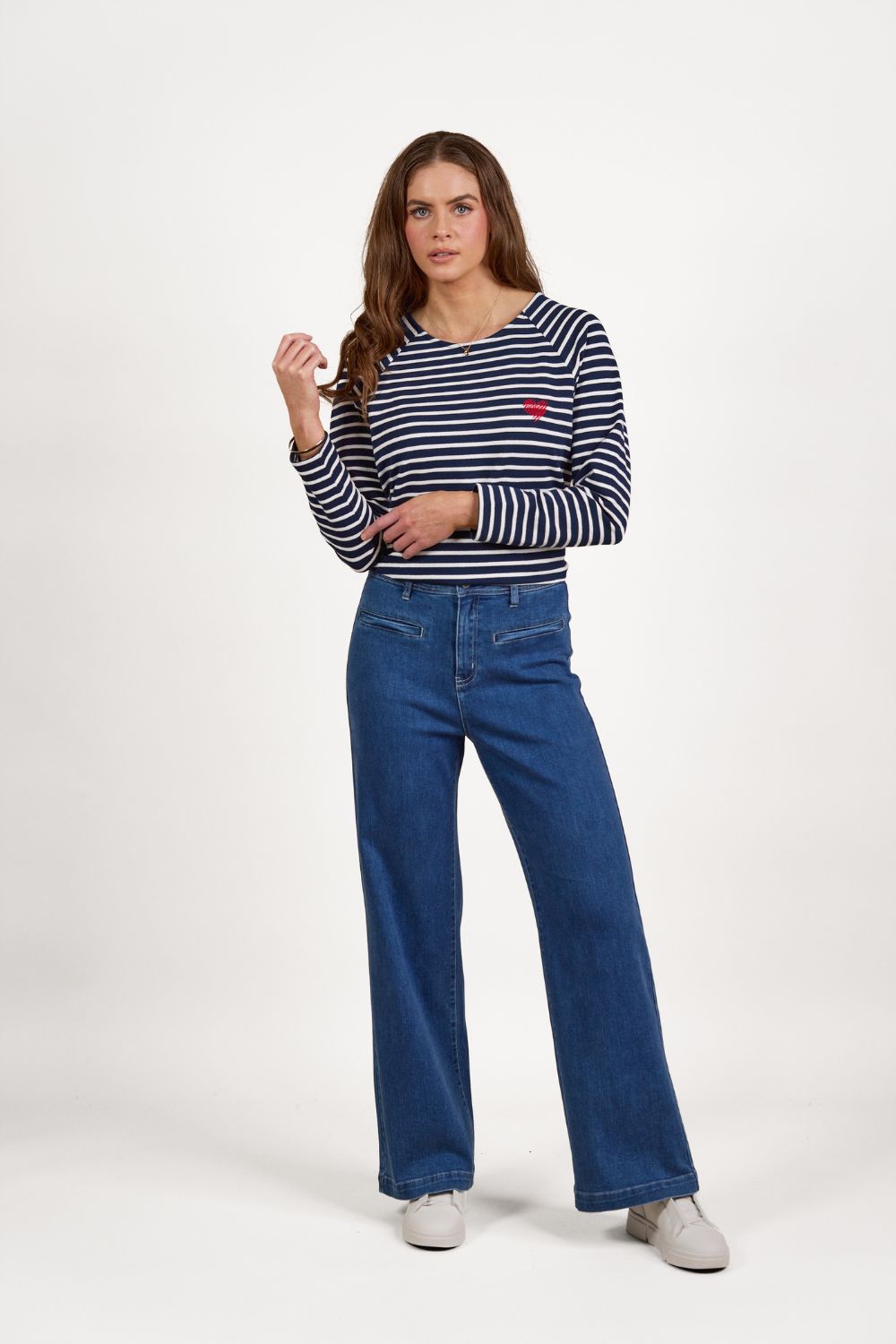 Wide Leg Jean | Blue Wash