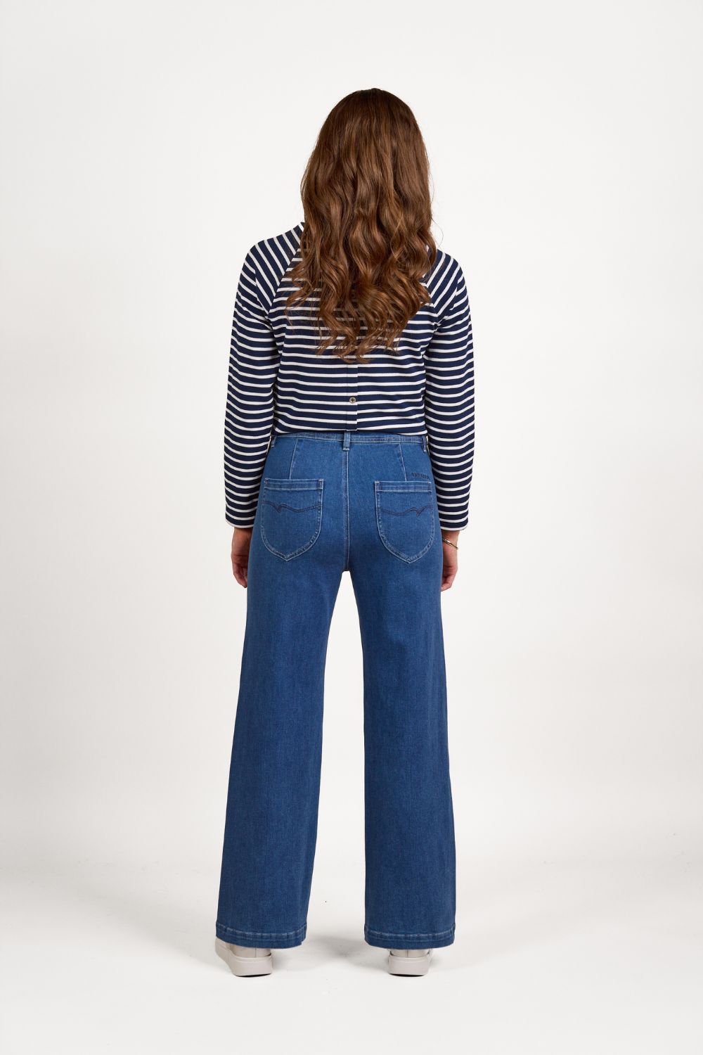 Wide Leg Jean | Blue Wash