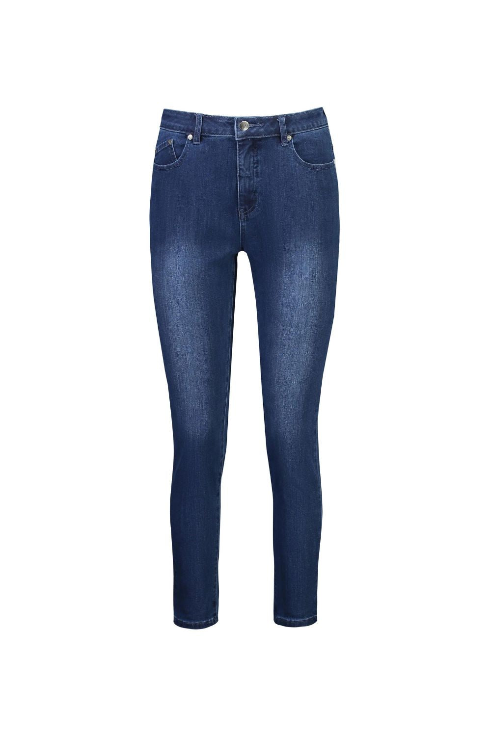 Vassalli Skinny Leg Ankle Grazer Jean | Blue Denim_Shop 12