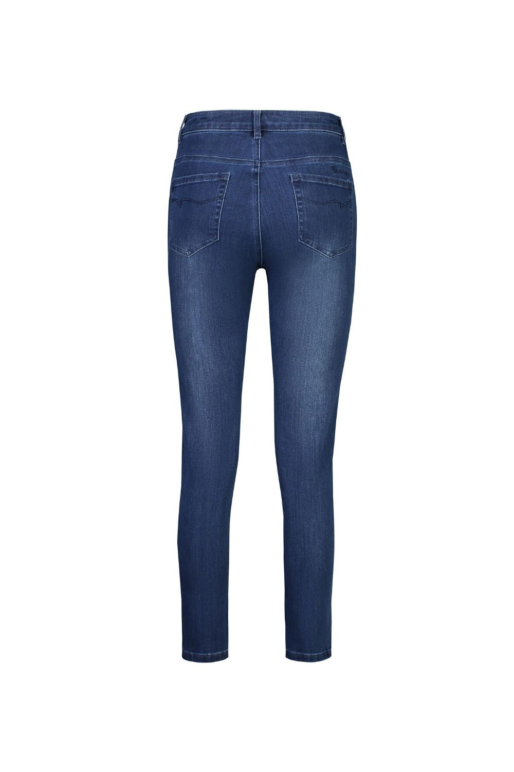 Vassalli Skinny Leg Ankle Grazer Jean | Blue Denim_Shop 12