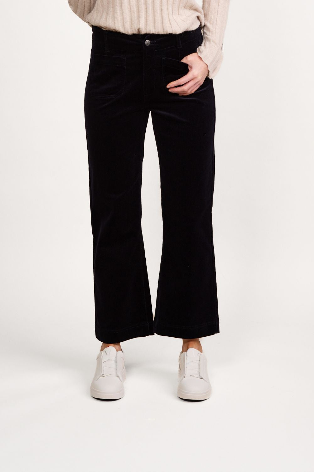 Wide Leg Pant | Midnight