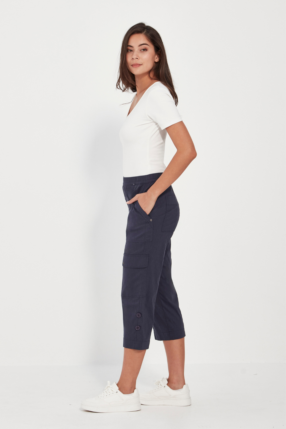Verge Acrobat Cargo Short | Denim Marle